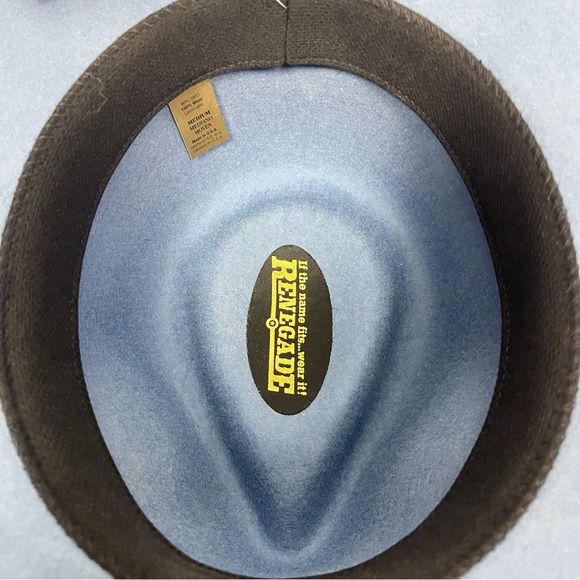 NEW Renegade by Bailey Western Hat | Size M | Classic Cowboy Style in Felt Wool - Picture 4 of 6